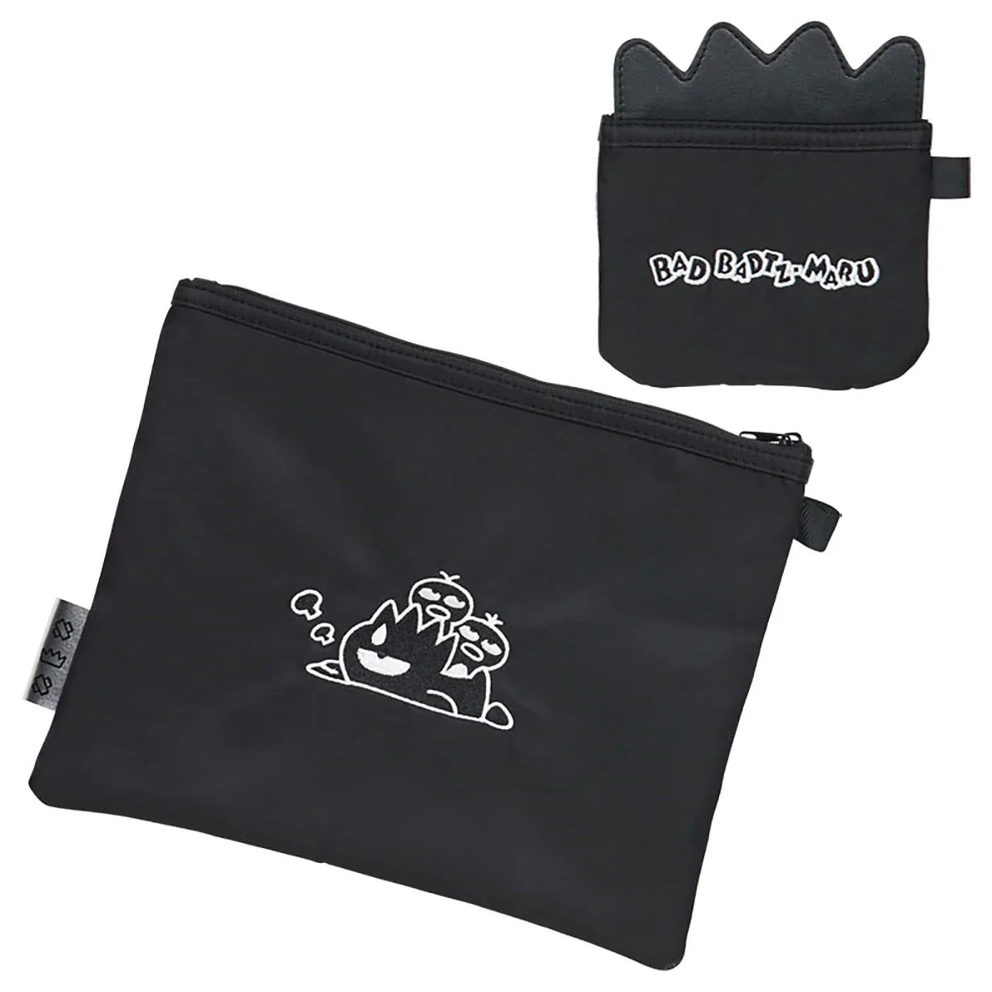 Badtz-maru 2-pc Zipper Pouch Set (My Time Series) - Image 2