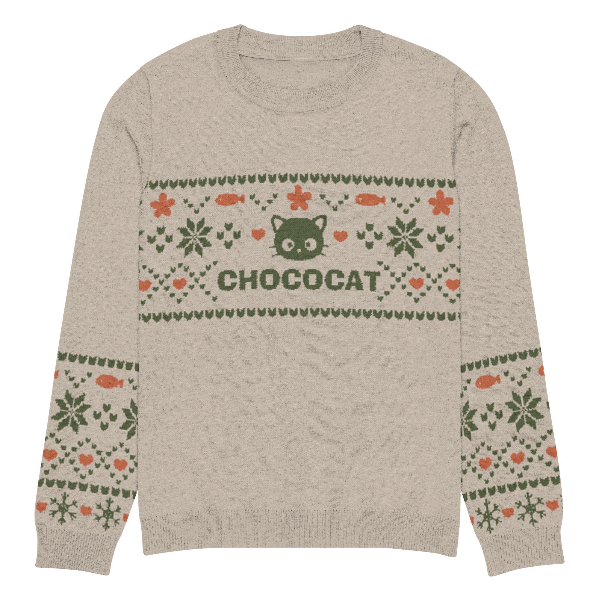 Chococat Olive Nordic Sweater - Image 4