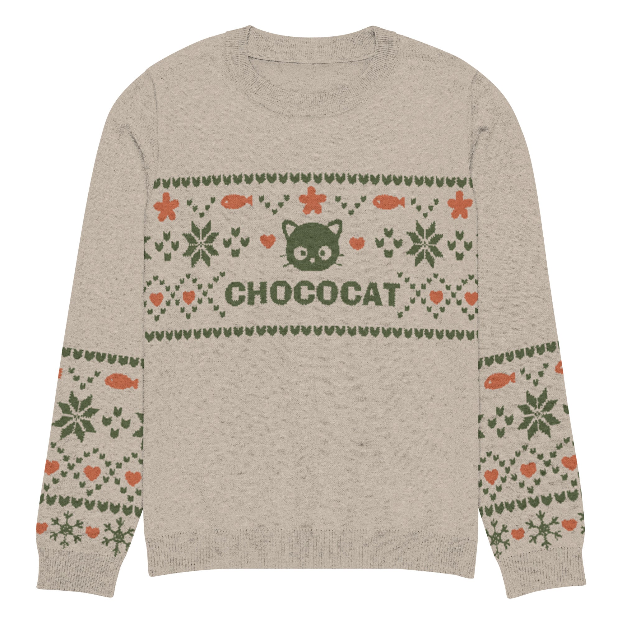 Chococat Olive Nordic Sweater - Image 6
