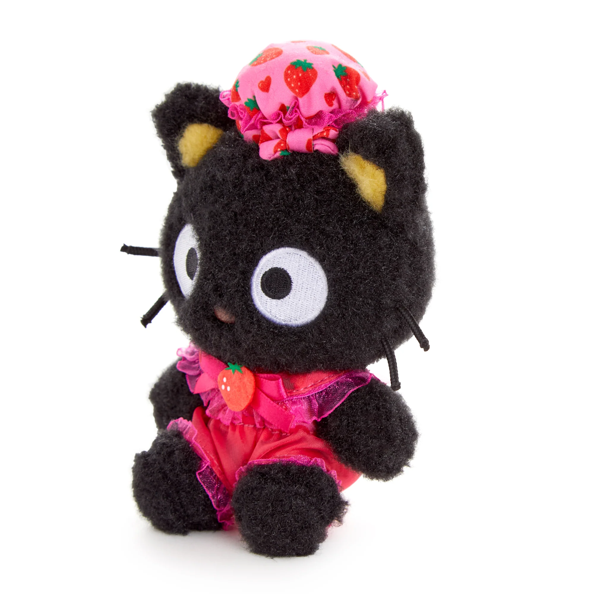 Chococat Plush Mascot Clip (Strawberry Treat Series) - Image 4