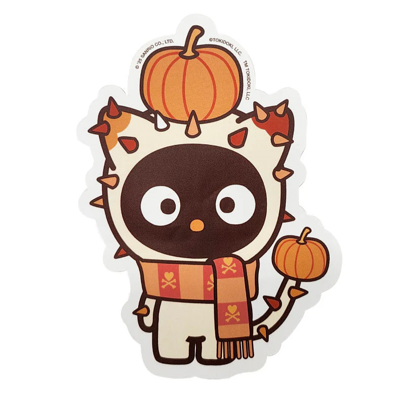 Chococat x Tokidoki Large Sticker (Pumpkin Spice Harvest) - Image 2