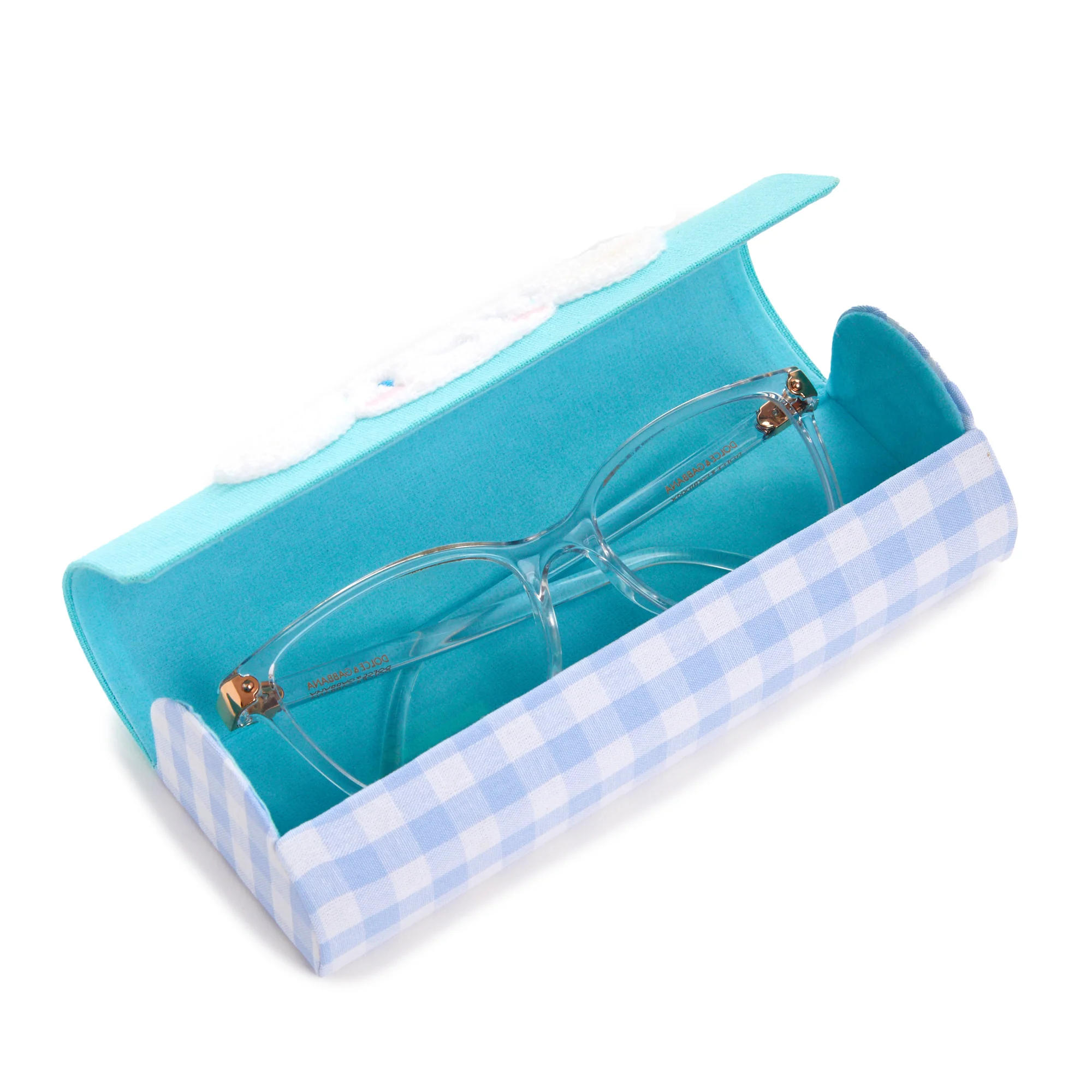 Cinnamoroll Chenille Gingham Eyewear Case - Image 2