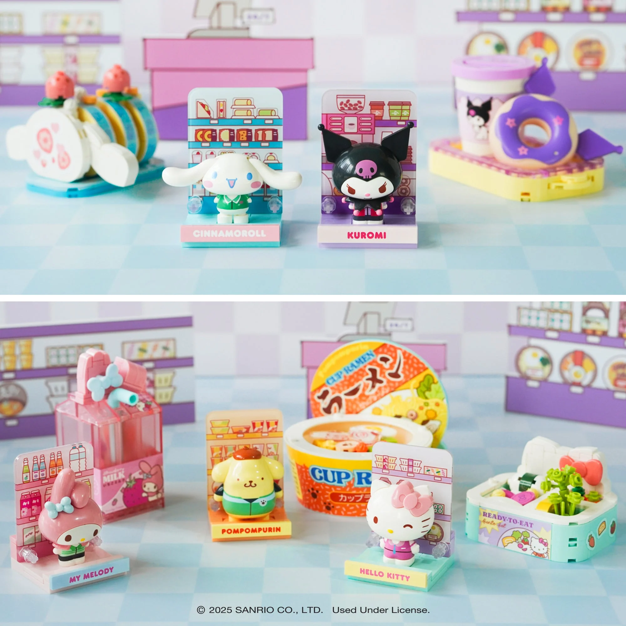 Cinnamoroll Konbini Building Blocks Set (Sugar Roll) - Image 7