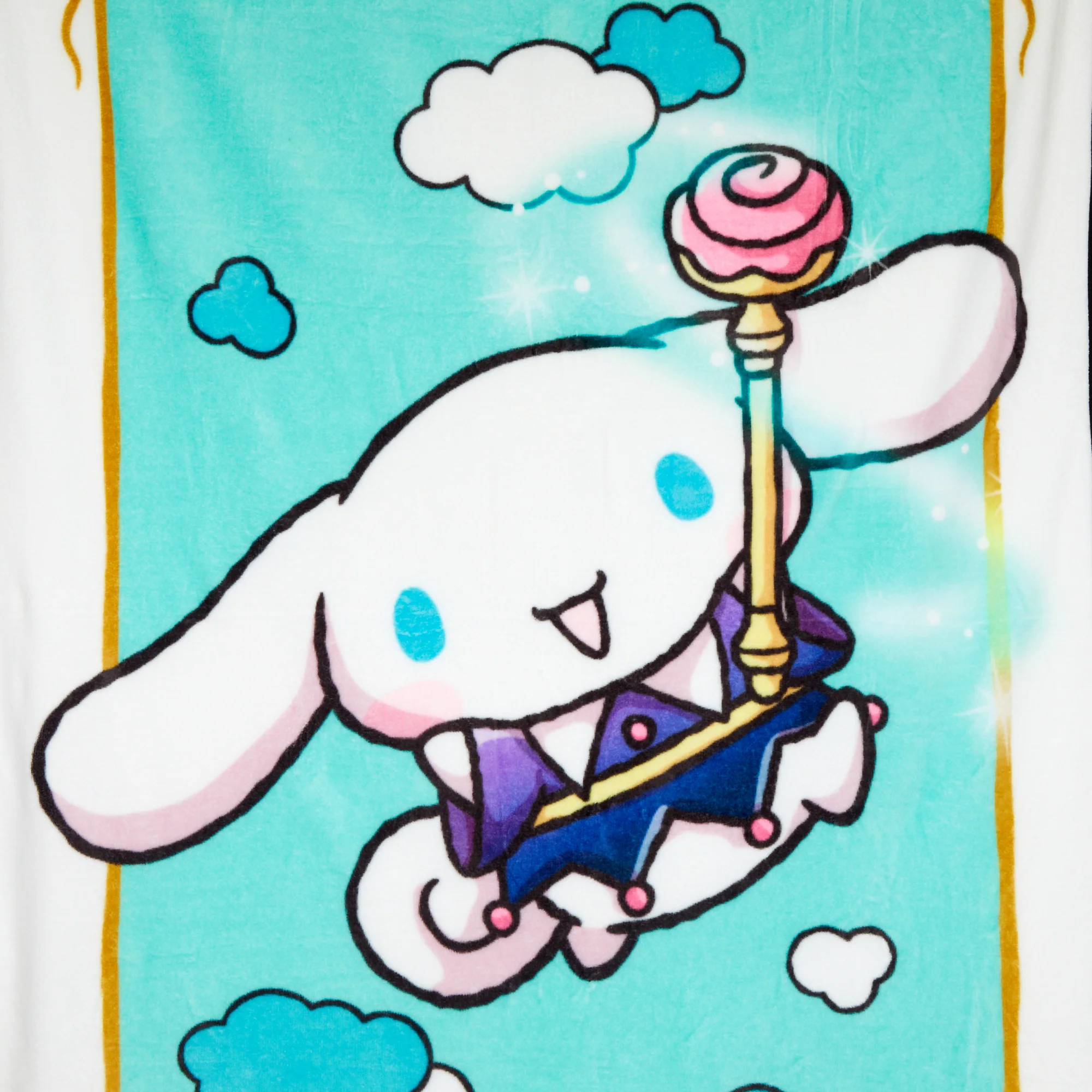 Cinnamoroll Magic Wand Throw Blanket - Image 74