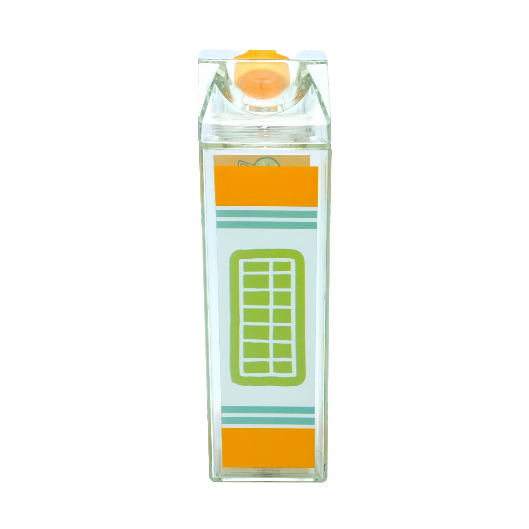 Cinnamoroll Milk Carton Water Bottle (Orange & Kiwi) - Image 3