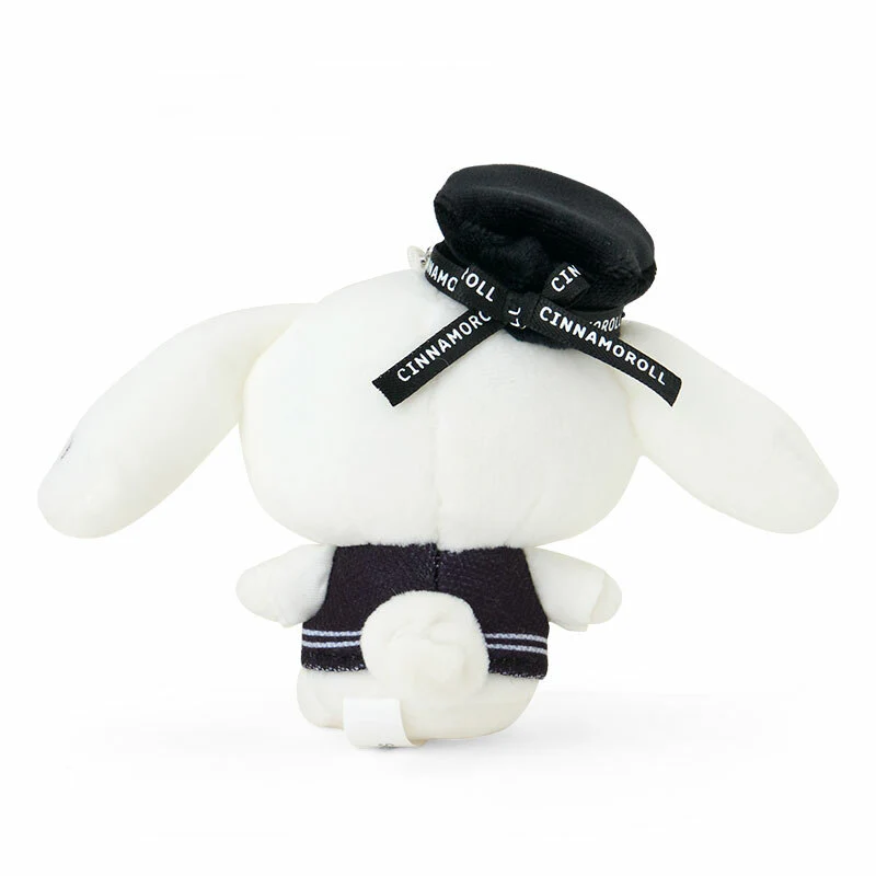 Cinnamoroll Plush Mascot Keychain (Silver Houndstooth Series) - Image 2