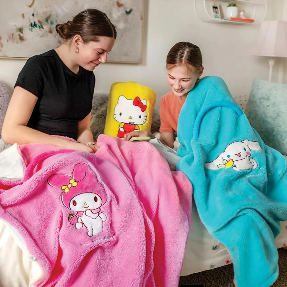 Cinnamoroll SnowThrow Blanket - Image 2