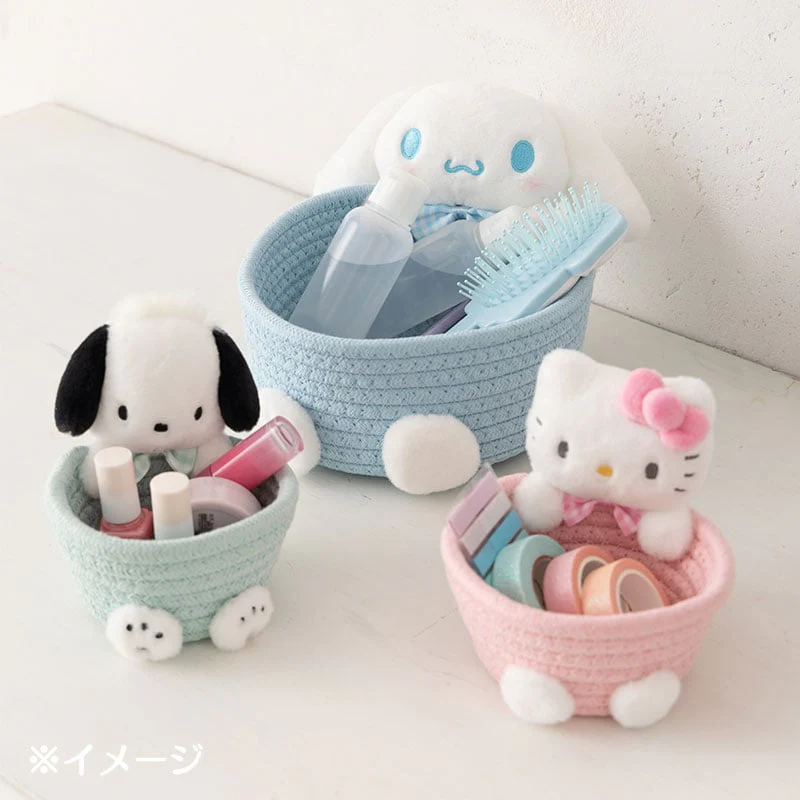 Cinnamoroll Woven Rope Storage Basket (Multi) - Image 2