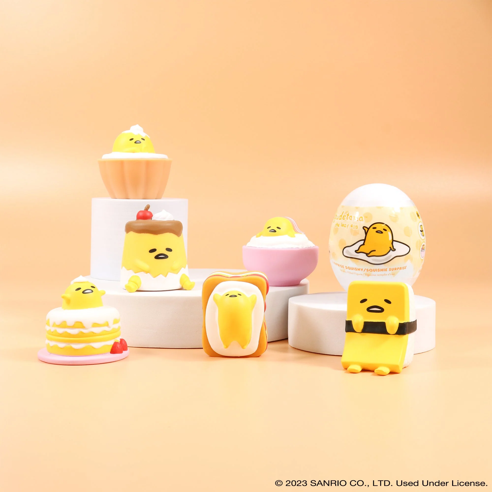 Gudetama Beaded Charm Mobile Phone Wrist Strap - Image 6