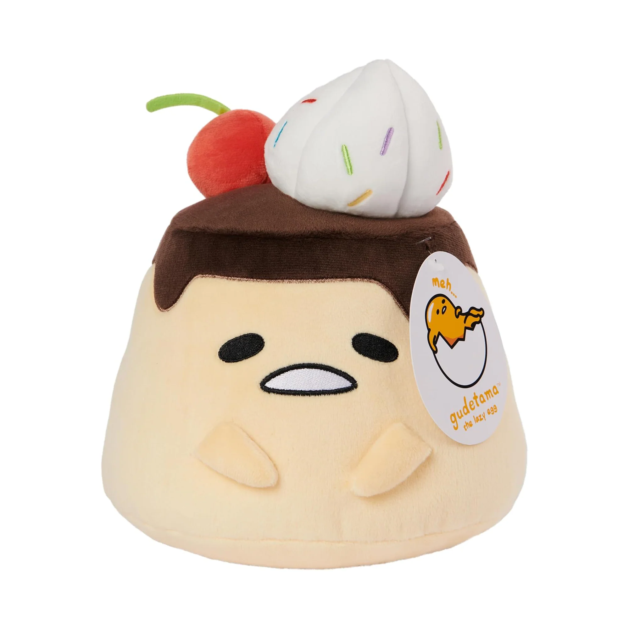 Gudetama x GUND 9" Pudding Flan Plush - Image 5