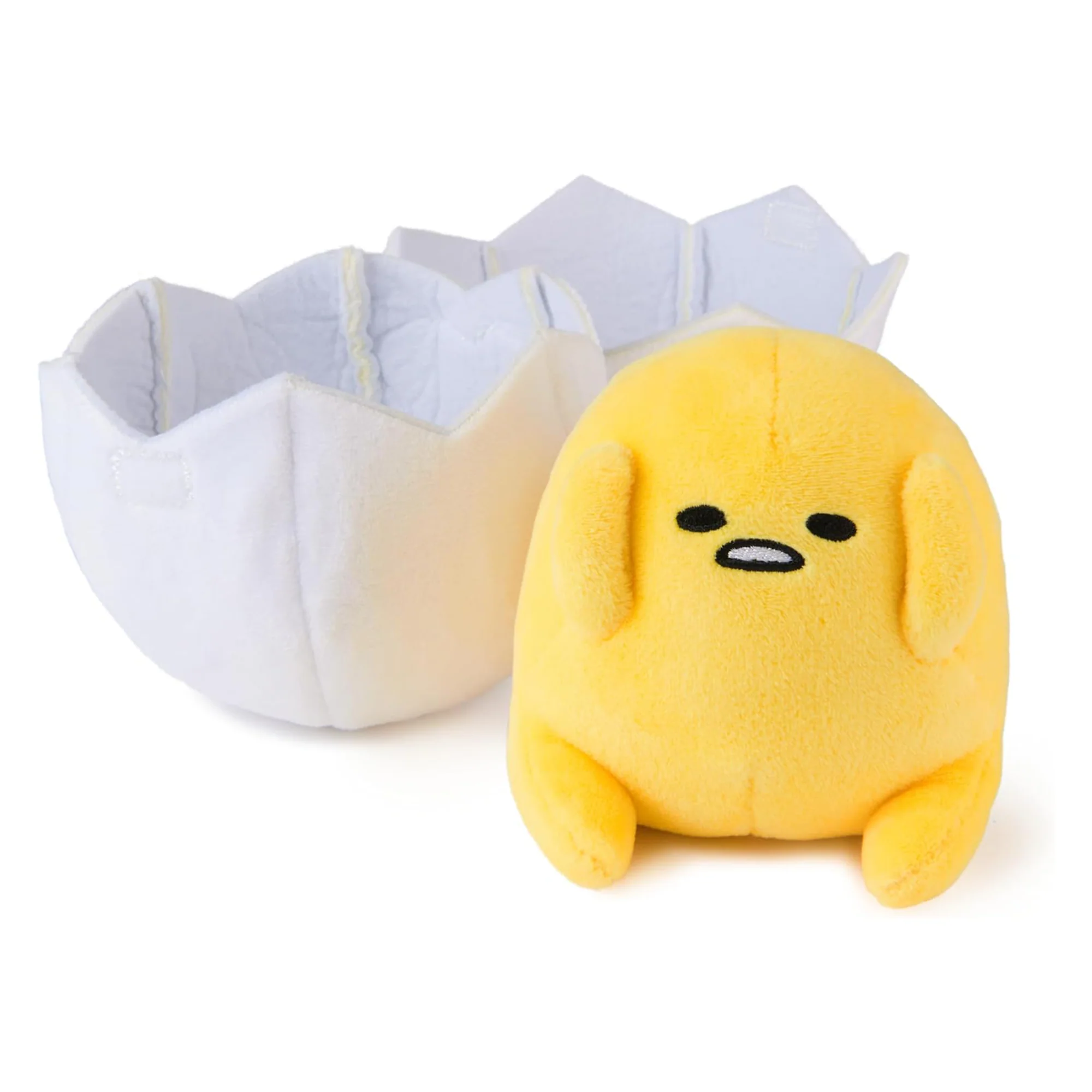 Gudetama x GUND Mascot Plush (Eggshell) - Image 3