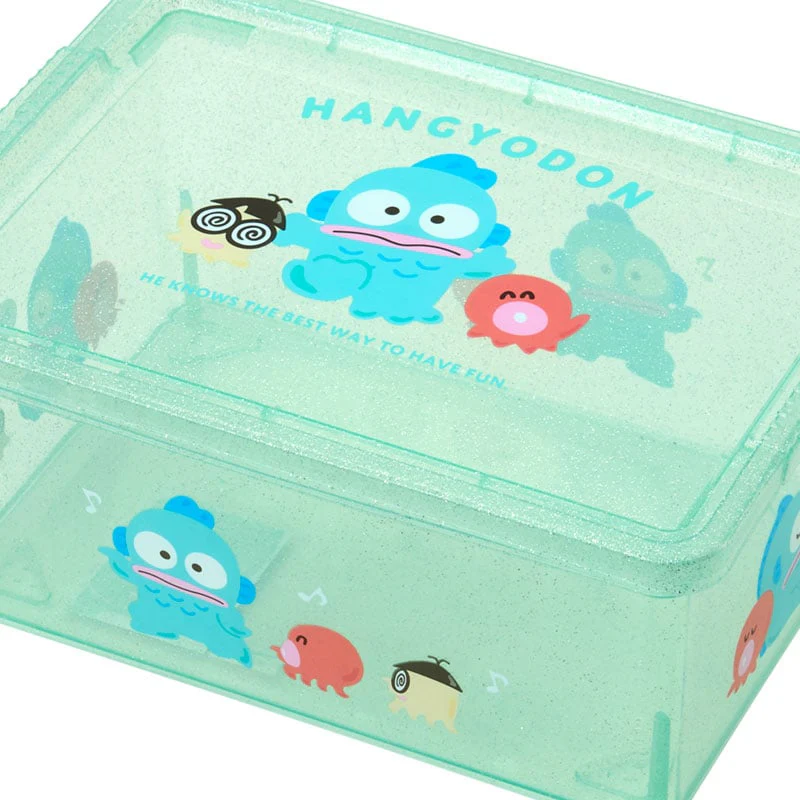 Hangyodon Clear Glitter Storage Bin (S) - Image 3