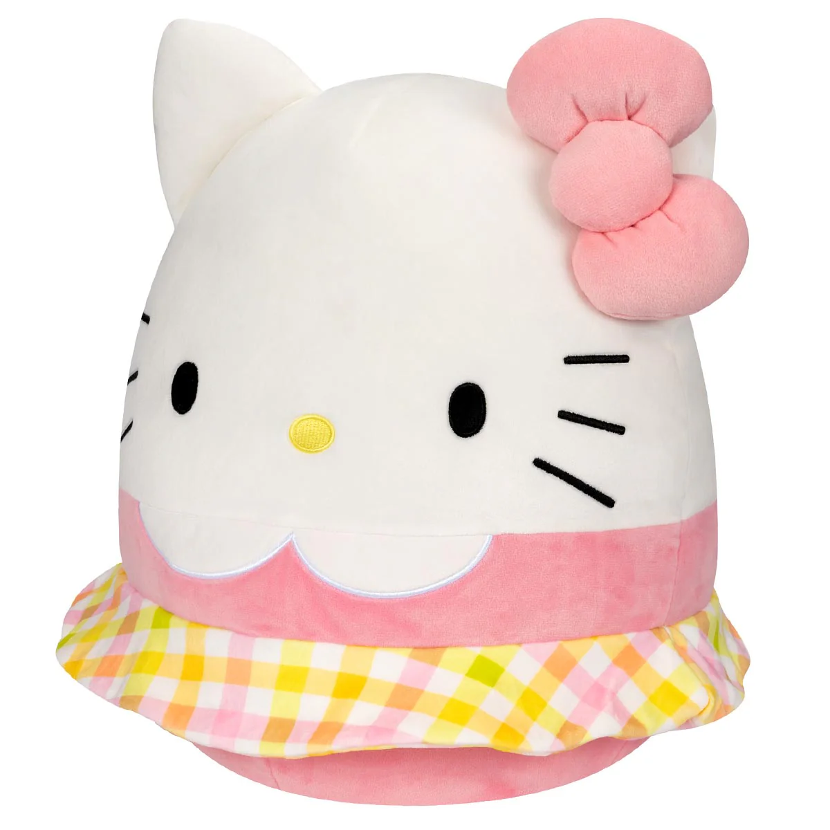 Hello Kitty 14" Gingham Skirt Squishmallows Plush - Image 2