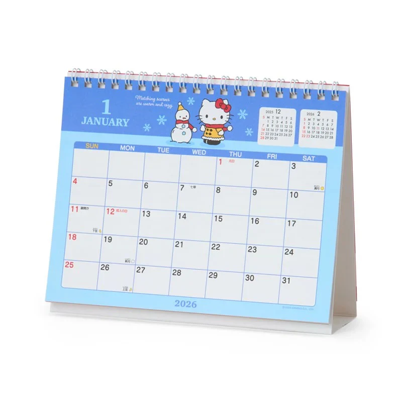 Hello Kitty 2026 Desk Calendar - Image 2