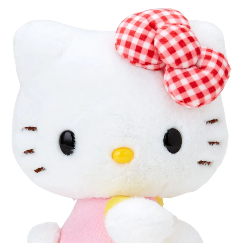 Hello Kitty 50th Anniv. Plush Mascot (Red Gingham Bow) - Image 2