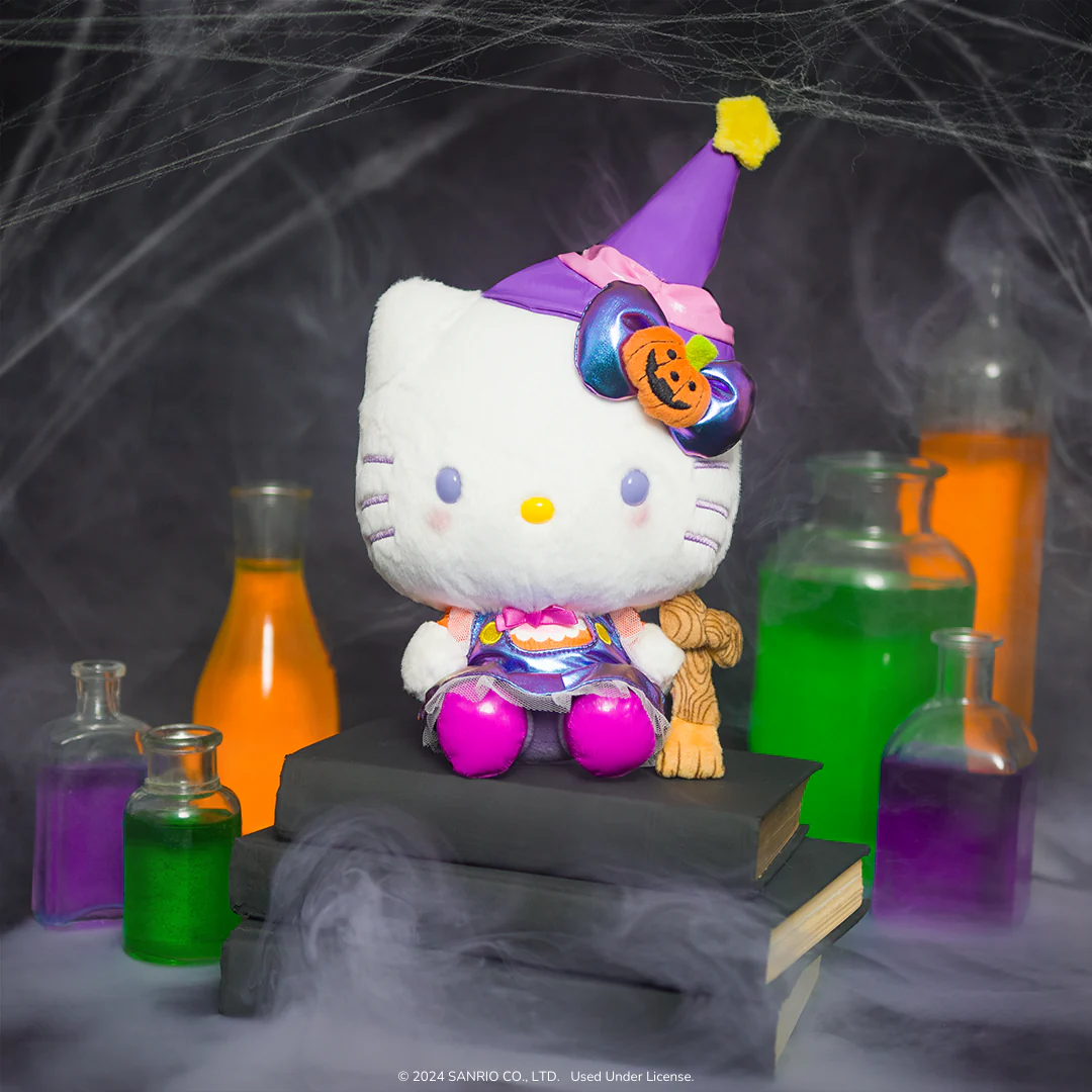 Hello Kitty 8" Halloween Witch Plush - Image 3