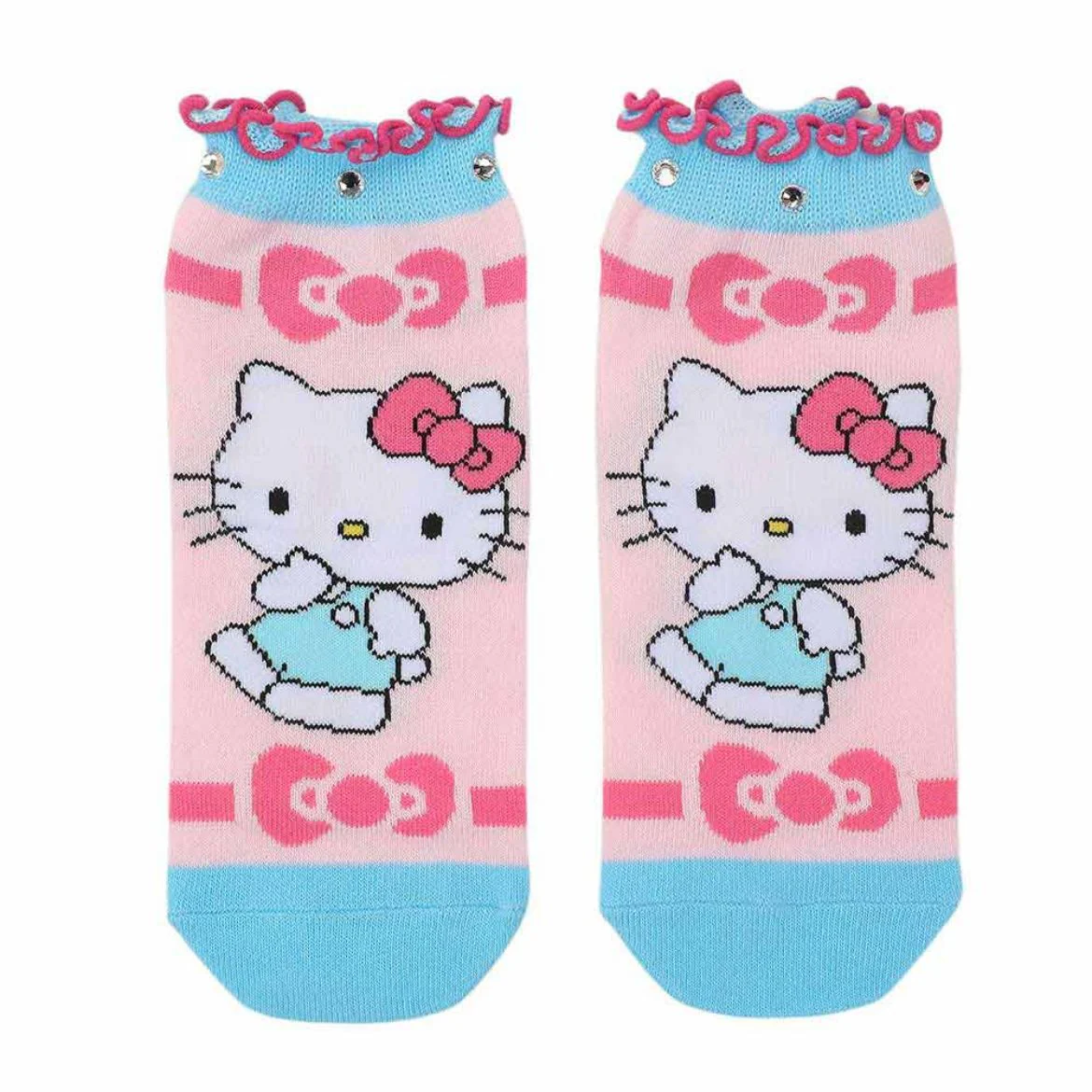 Hello Kitty and Friends 5-Pc Frilly Ankle Sock Set - Image 3