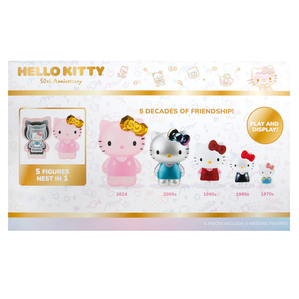 Hello Kitty 50th Anniversary Nesting Figures - Image 13