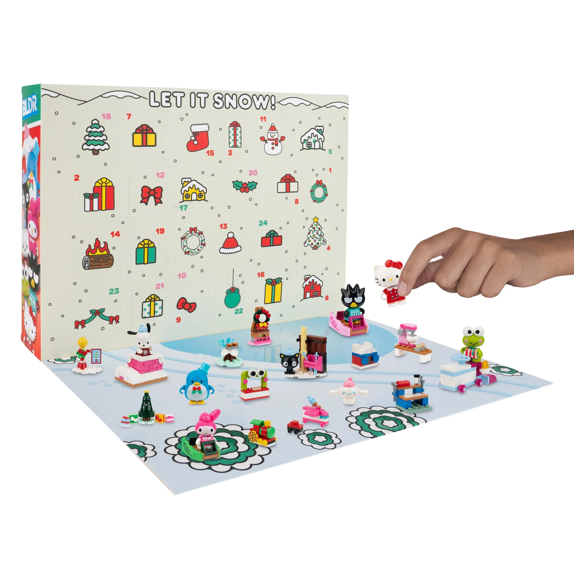 Hello Kitty and Friends BLDR Building Set (2025 Holiday Calendar) - Image 3