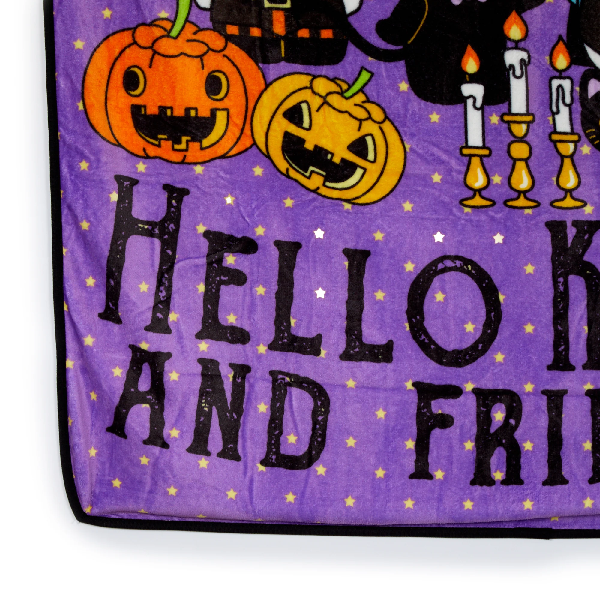 Hello Kitty and Friends Halloween Portrait Throw Blanket - Image 57