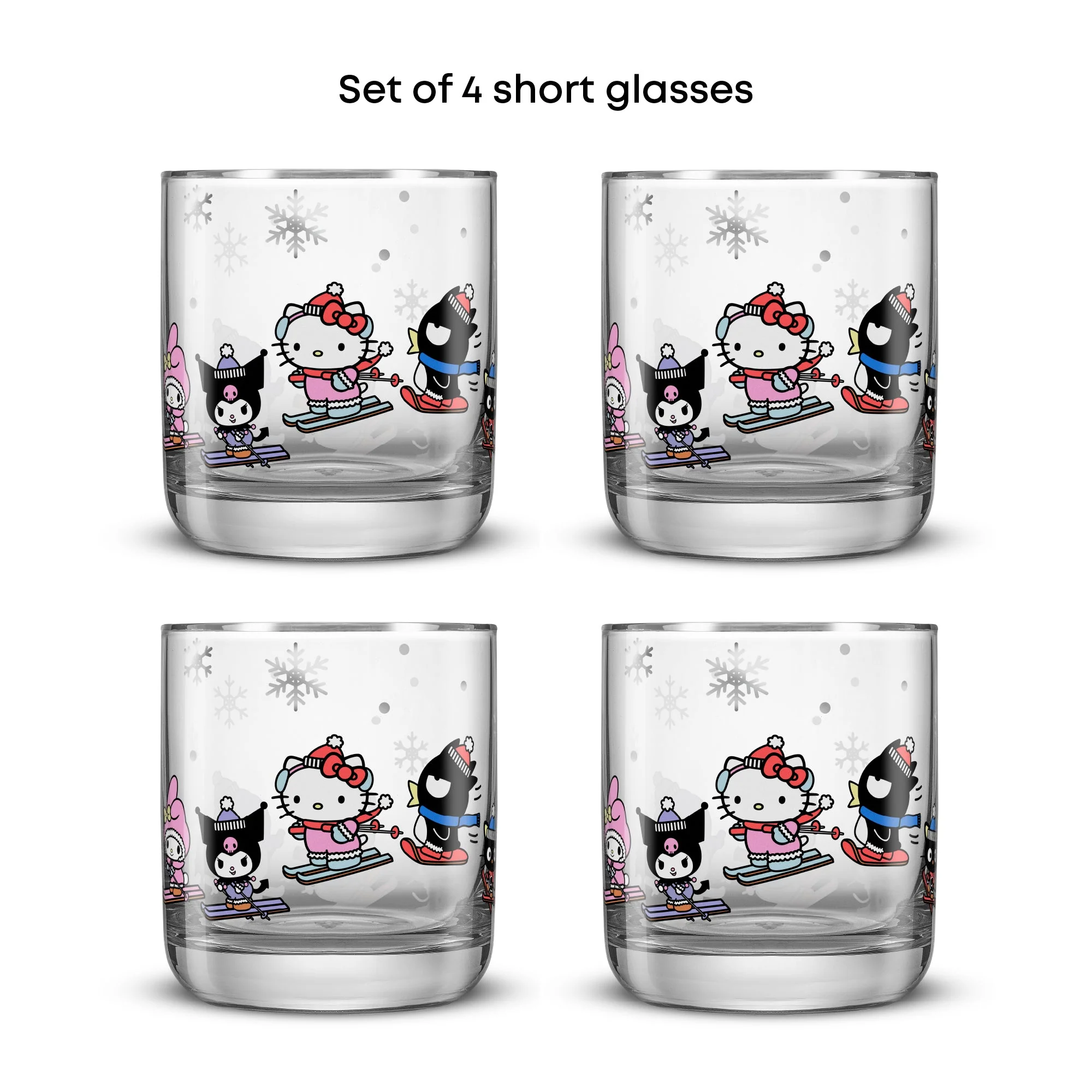 Hello Kitty and Friends Winter Wonderland Short Glasses - Image 6