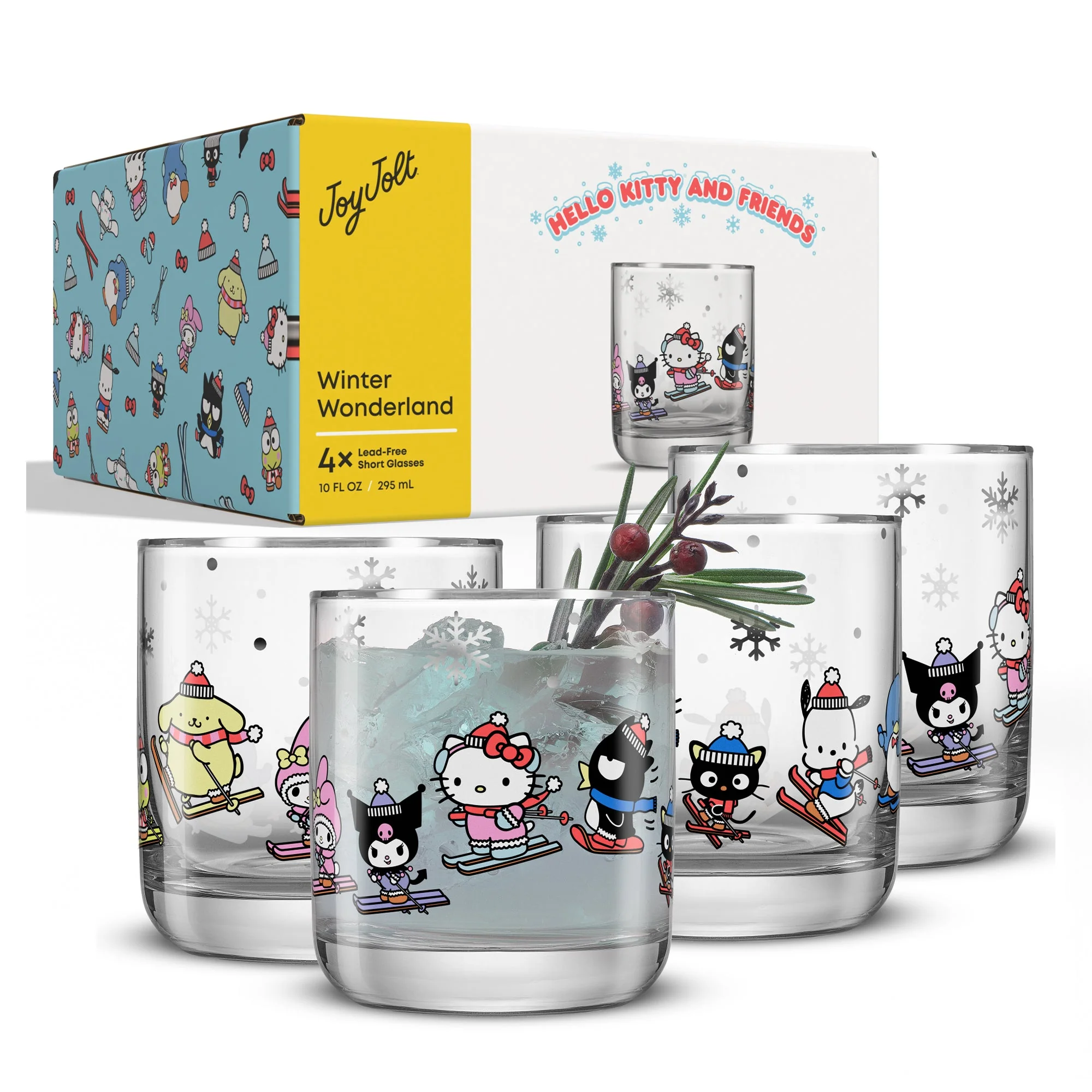 Hello Kitty and Friends Winter Wonderland Short Glasses - Image 9