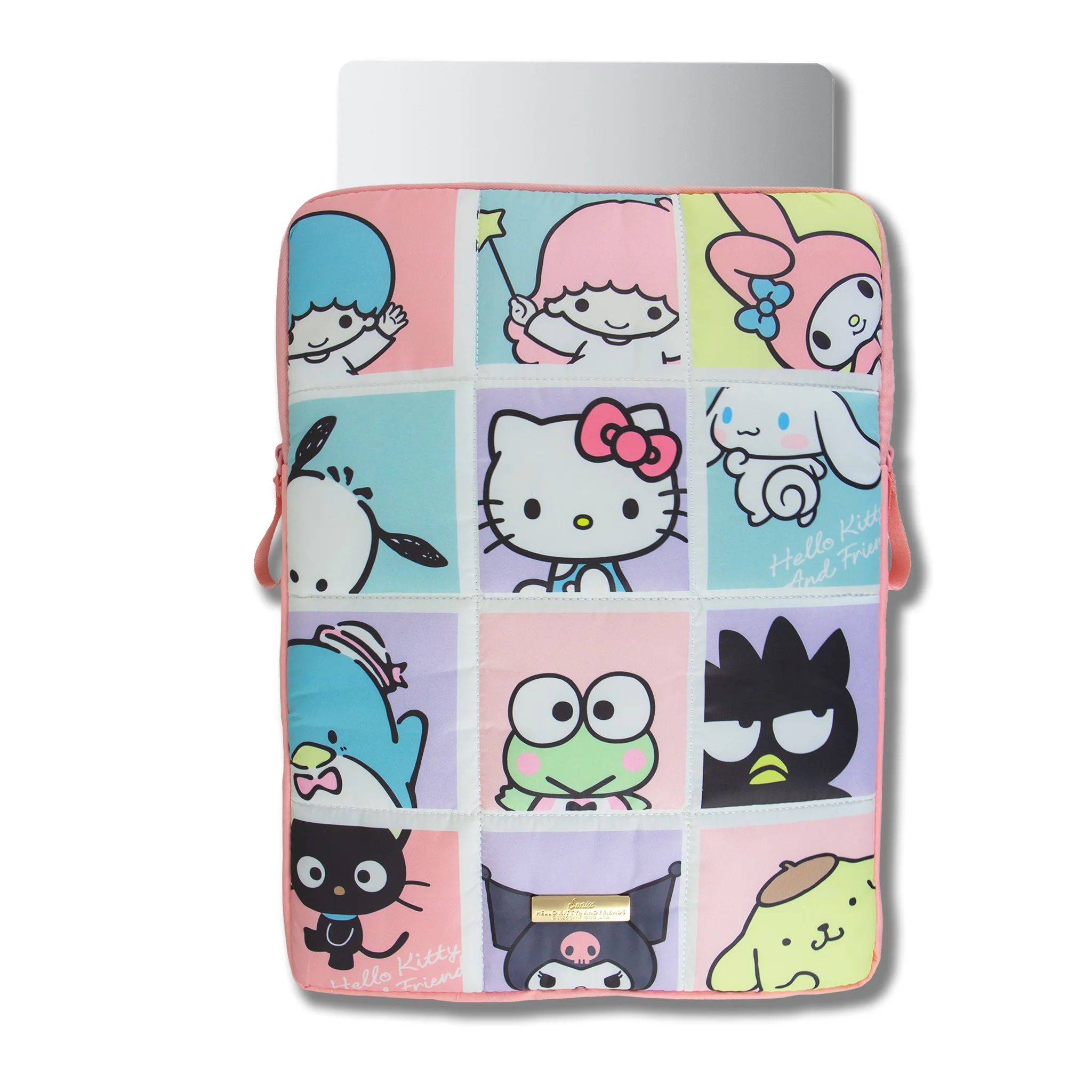Hello Kitty and Friends x Sonix Grid Puffy Laptop Sleeve - Image 2