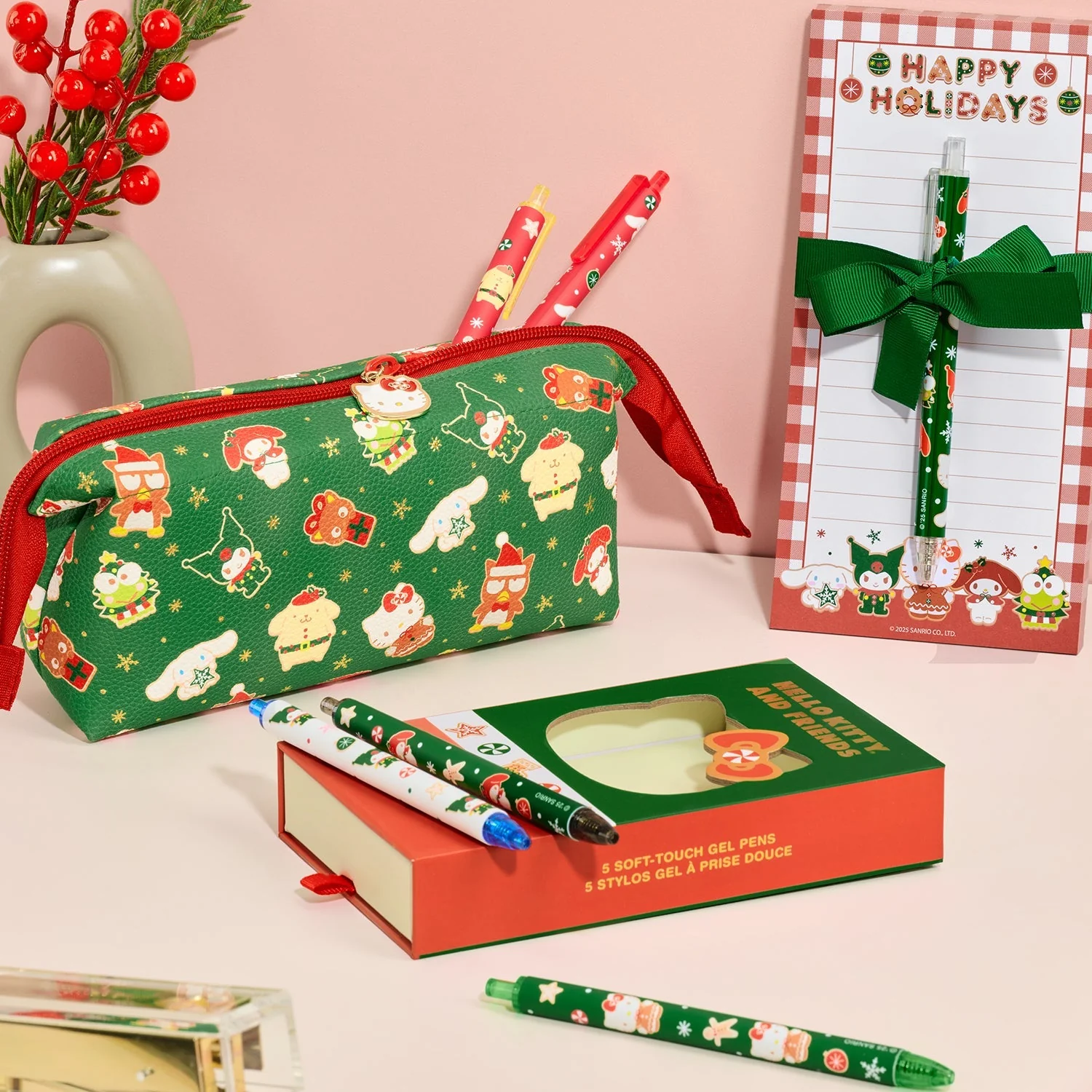 Hello Kitty and Friends x Studio Oh! Holiday Fun Mini Loaf Pencil Pouch - Image 6