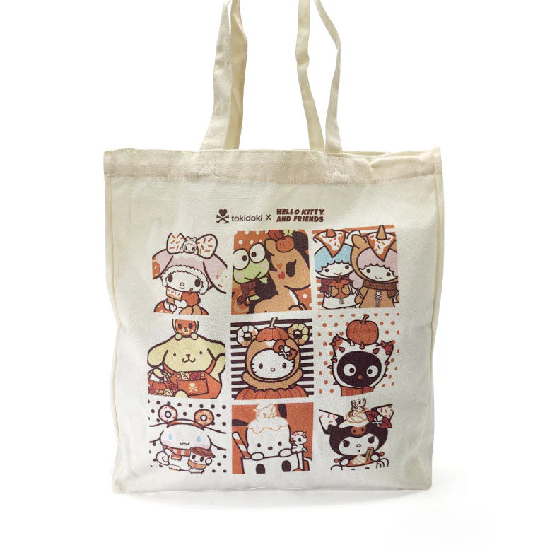 Hello Kitty and Friends x Tokidoki Tote Bag (Pumpkin Spice Harvest) - Image 2