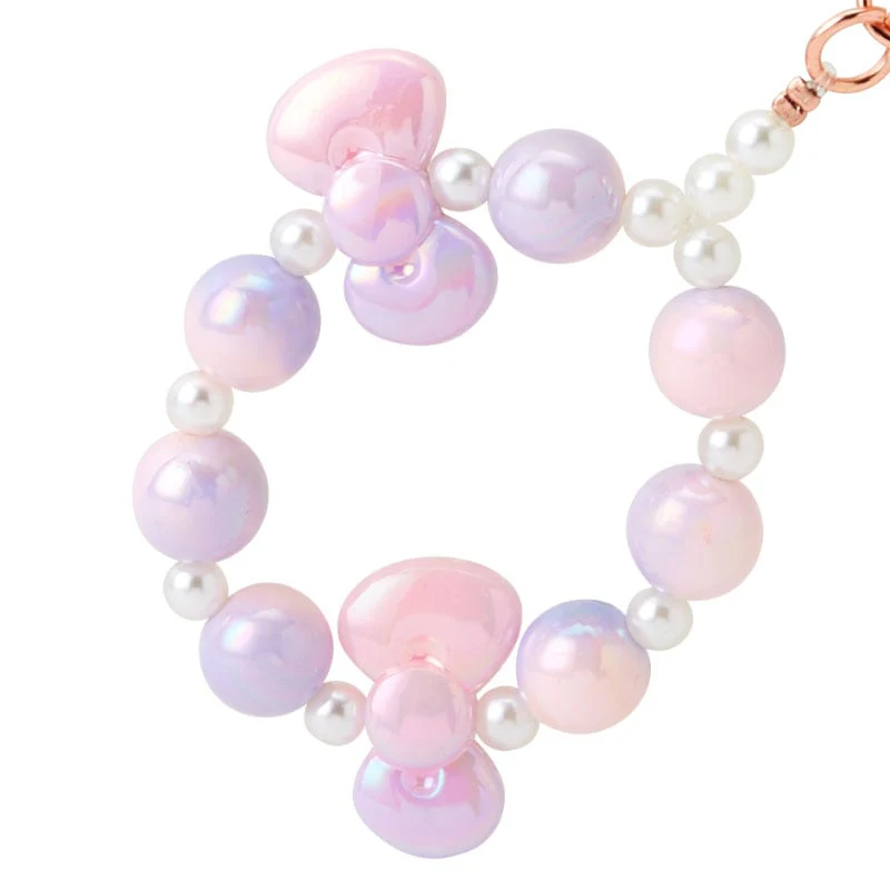 Hello Kitty Beaded Bag Charm 50th Anniv. (Fashionable Ribbons Series) - Image 2