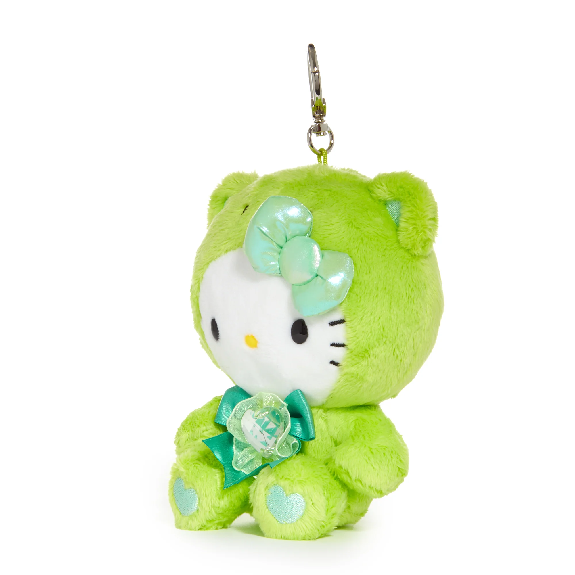 Hello Kitty Birthstone Mascot Keychain (Aug-Peridot) - Image 3