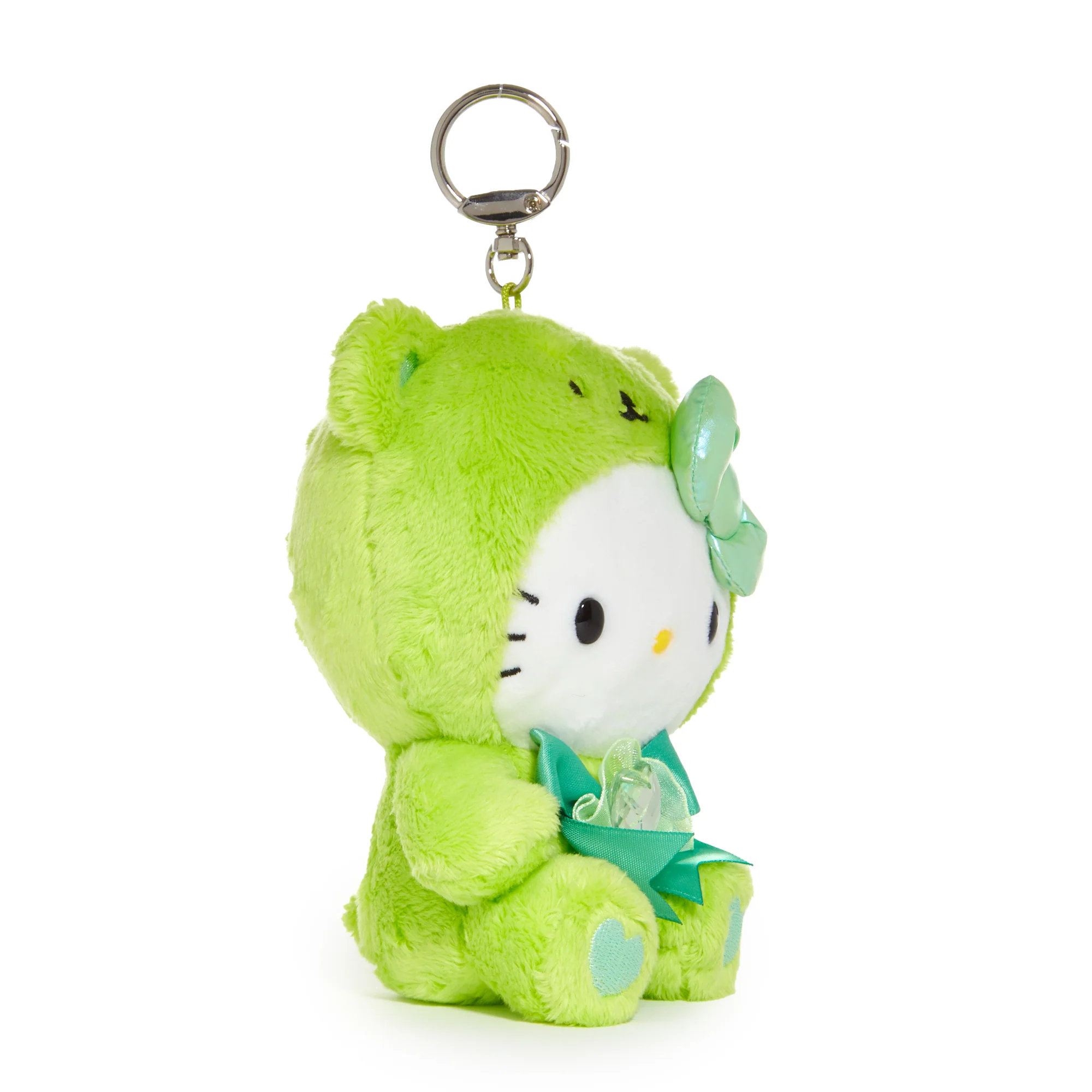 Hello Kitty Birthstone Mascot Keychain (Aug-Peridot) - Image 4