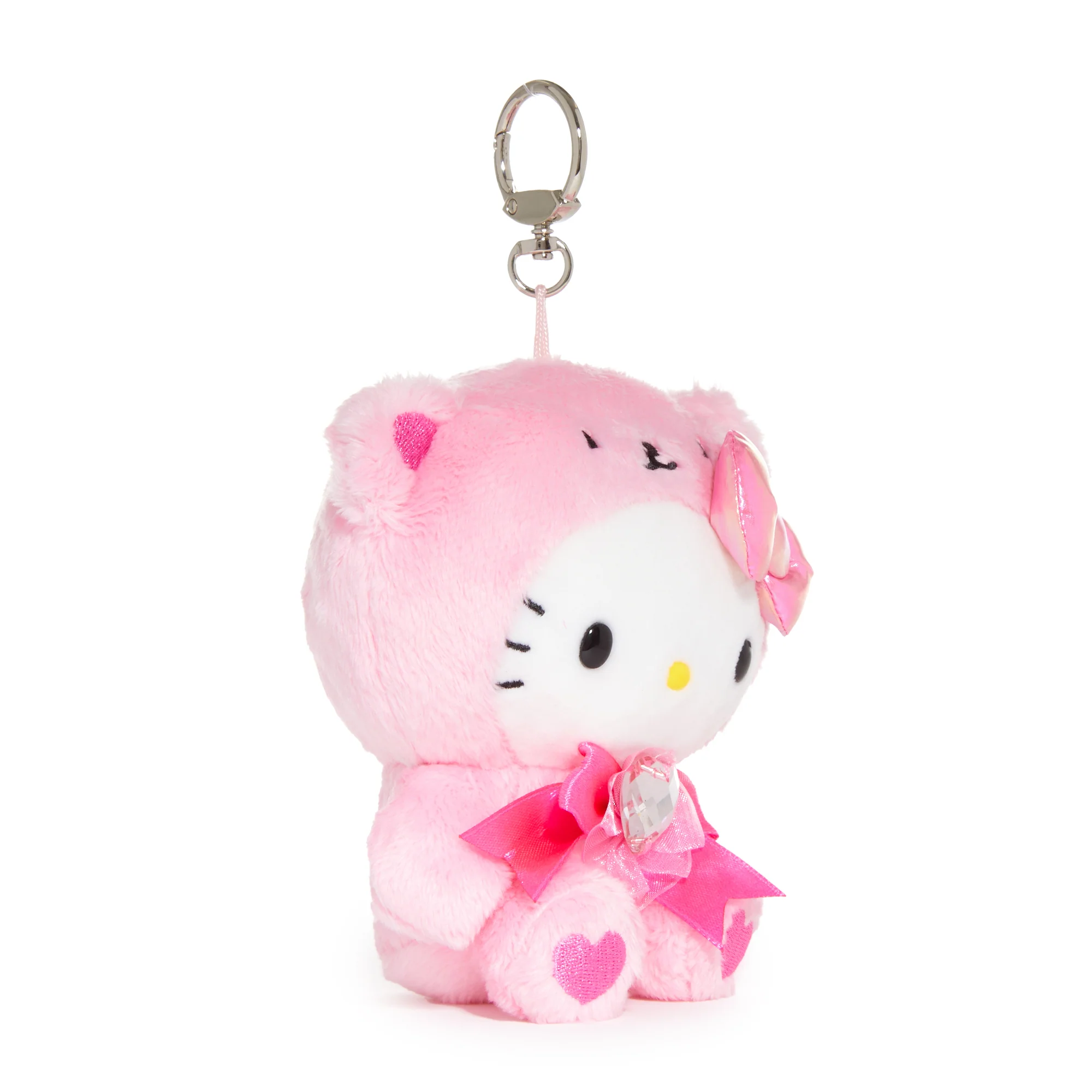 Hello Kitty Birthstone Mascot Keychain (Oct-Pink Tourmaline) - Image 4