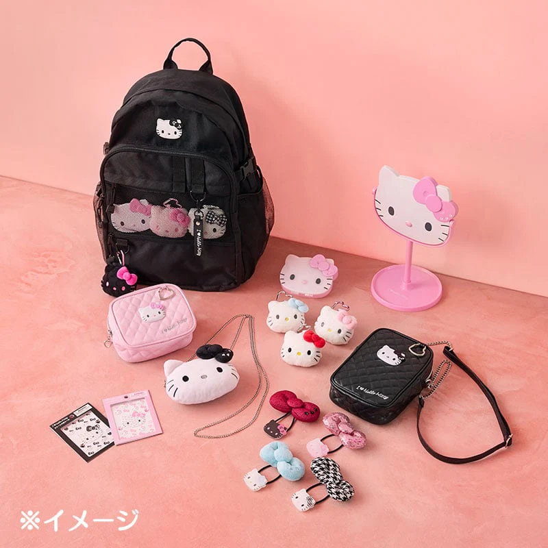 Hello Kitty Black Quilted Mini Crossbody (I Love Hello Kitty Series) - Image 6