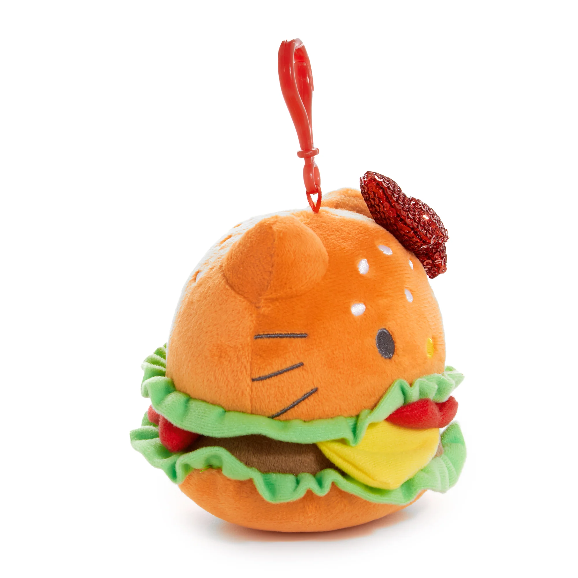 Hello Kitty Burger Mascot Clip (Classic Carhop Series) - Image 3