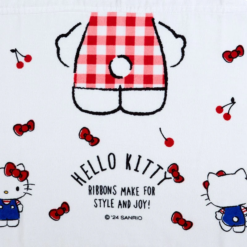 Hello Kitty Cherry Kids Hooded Towel - Image 4