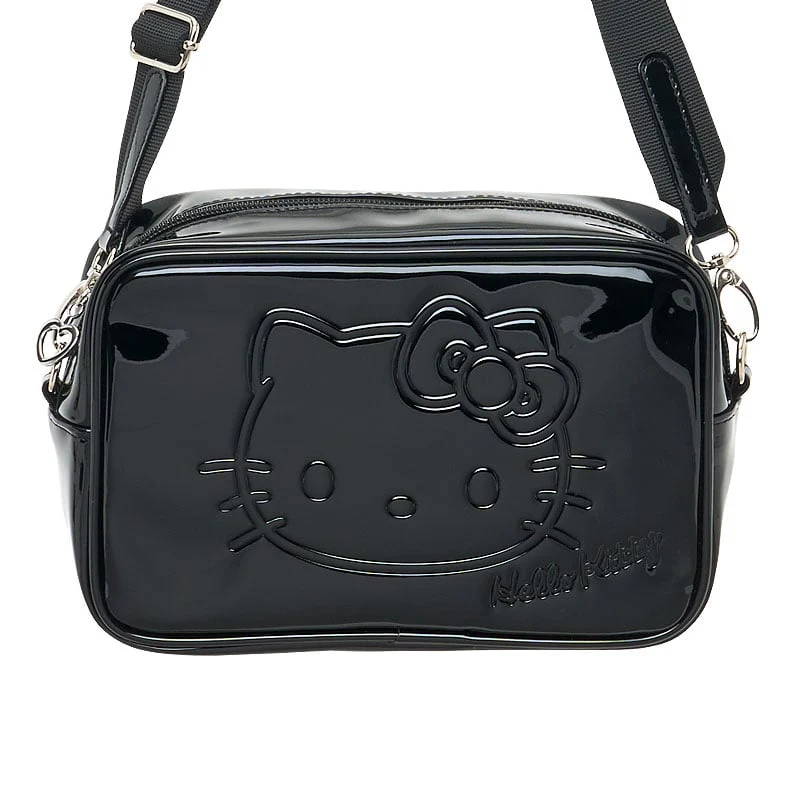 Hello Kitty Crossbody Bag (Silver Houndstooth Series) - Image 5