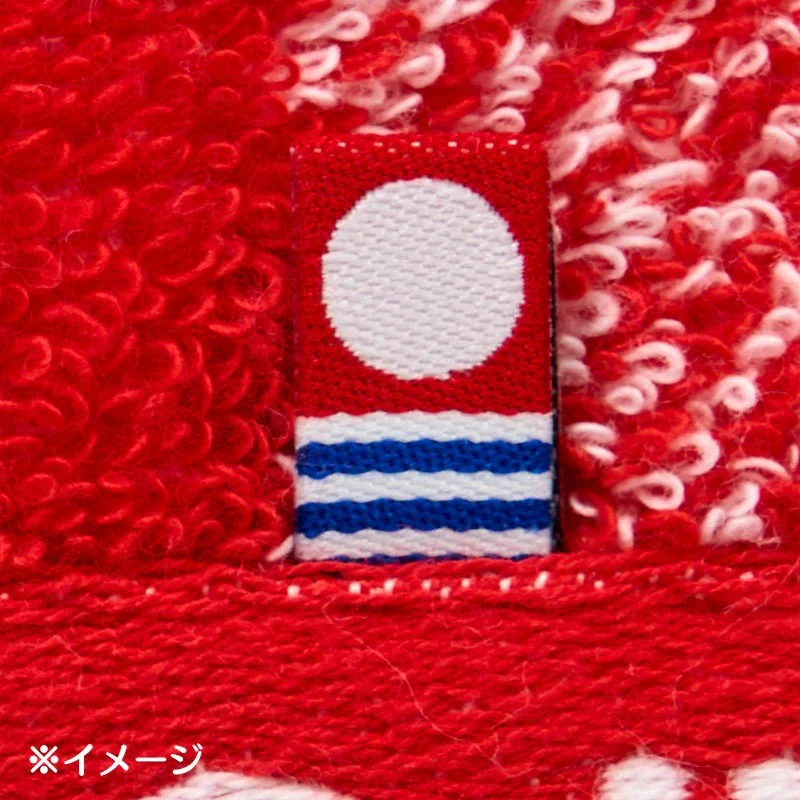 Hello Kitty Gingham Imabari Wash Towel - Image 3