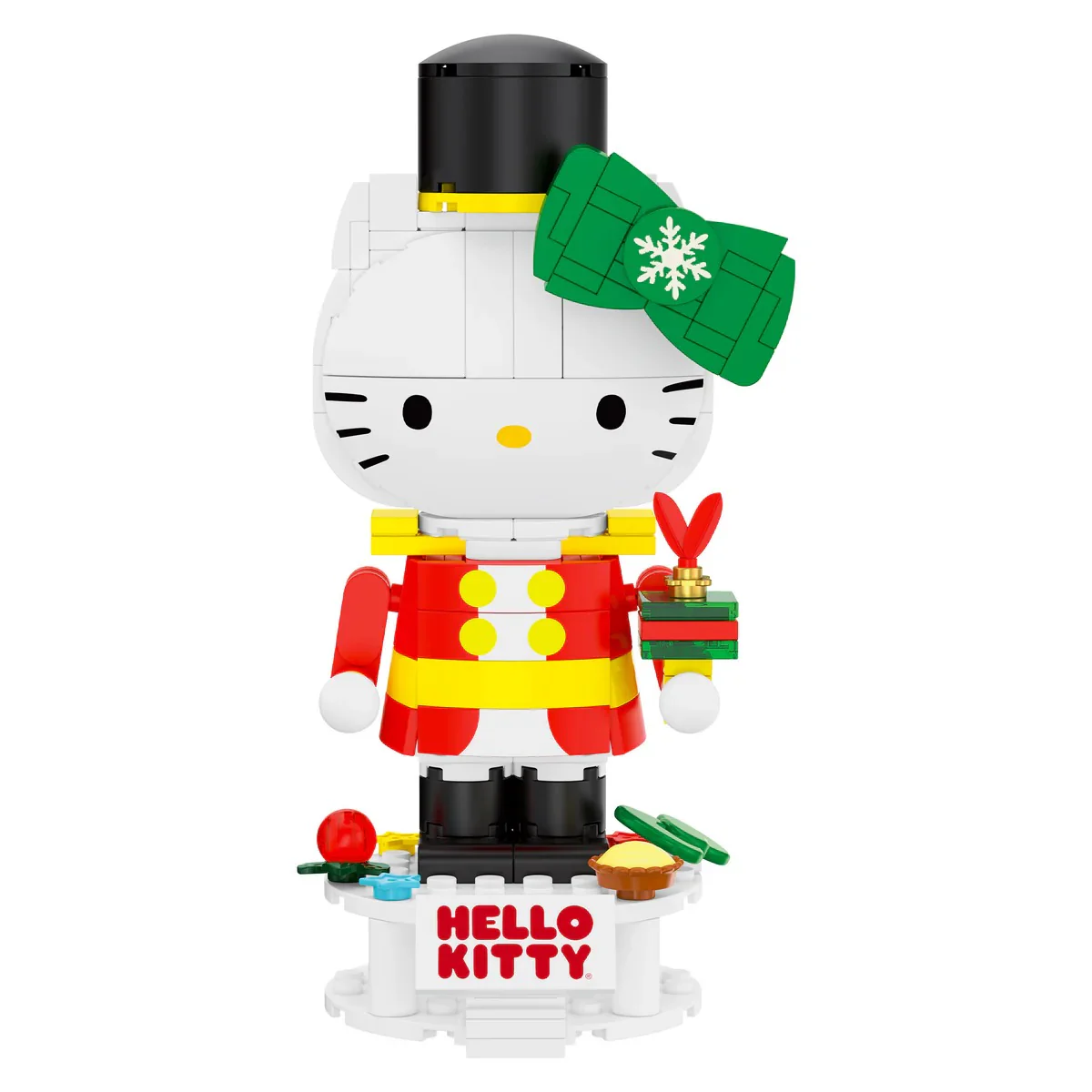 Hello Kitty Holiday Nutcracker Decoration Building Set