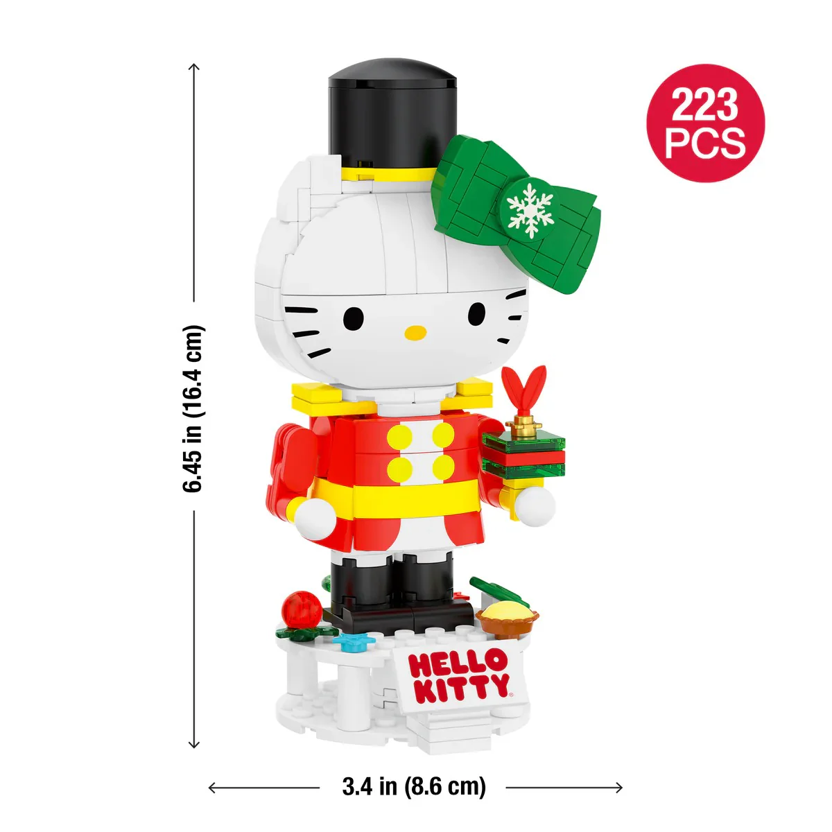 Hello Kitty Holiday Nutcracker Decoration Building Set - Image 4