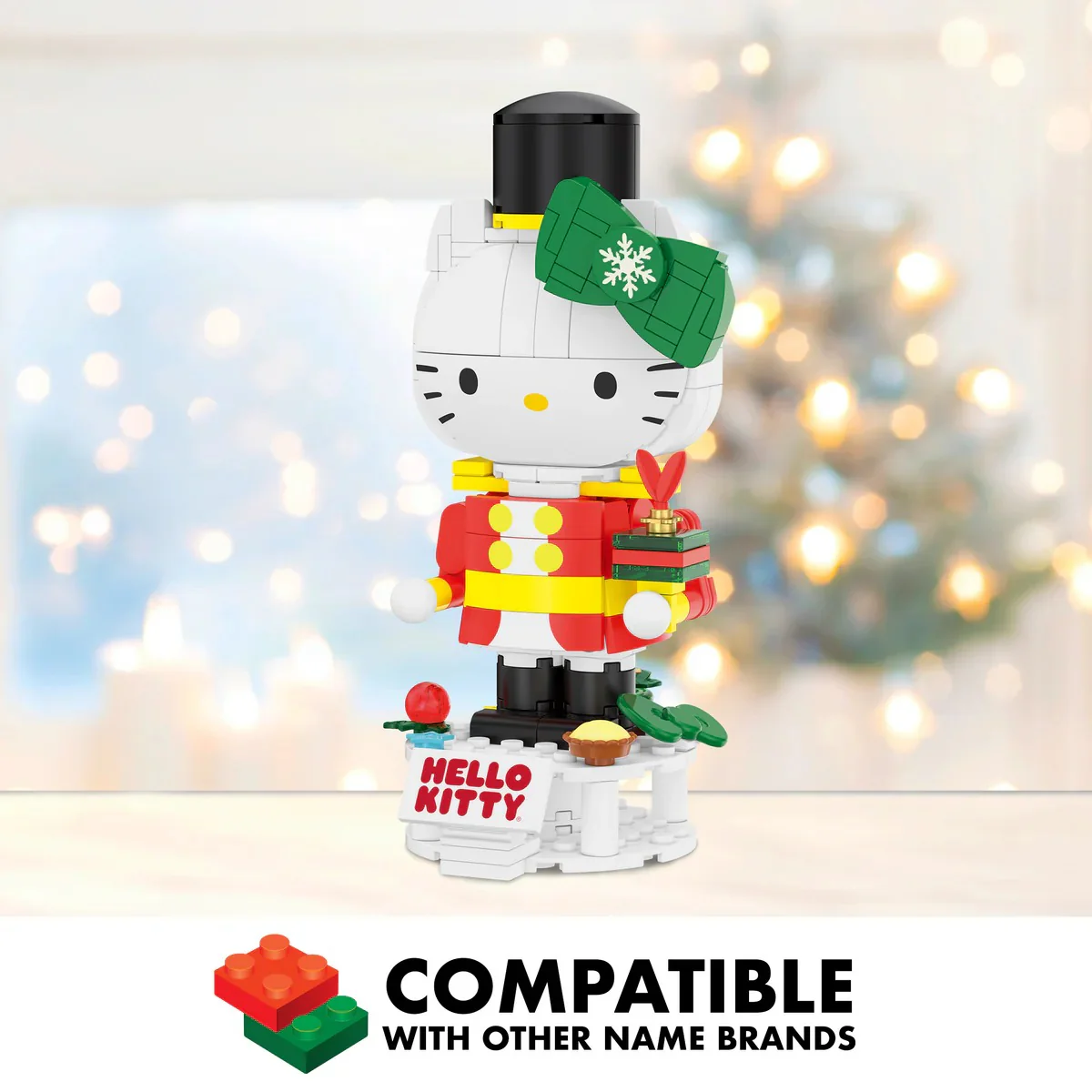 Hello Kitty Holiday Nutcracker Decoration Building Set - Image 7