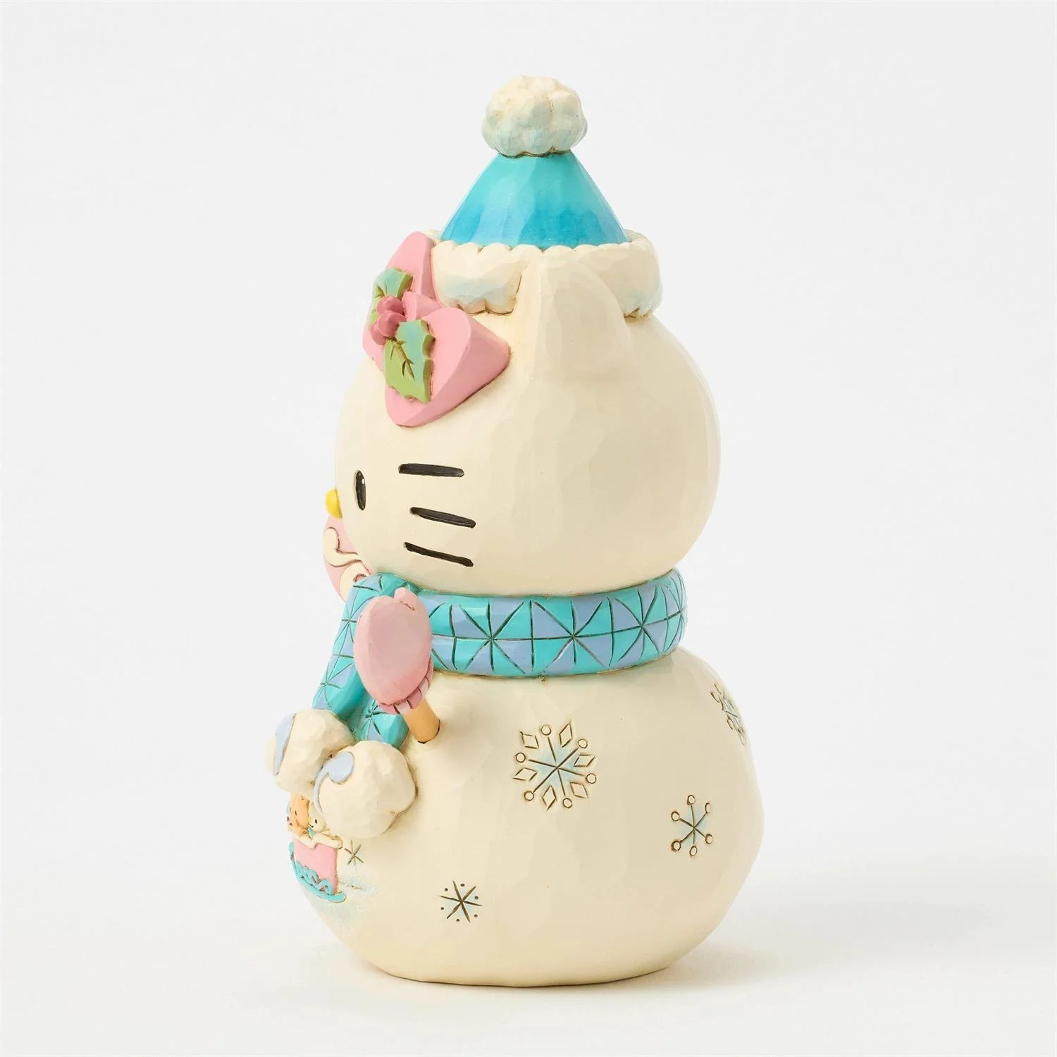 Hello Kitty Holiday Snowman Figurine (Jim Shore Sanrio Collection) - Image 2