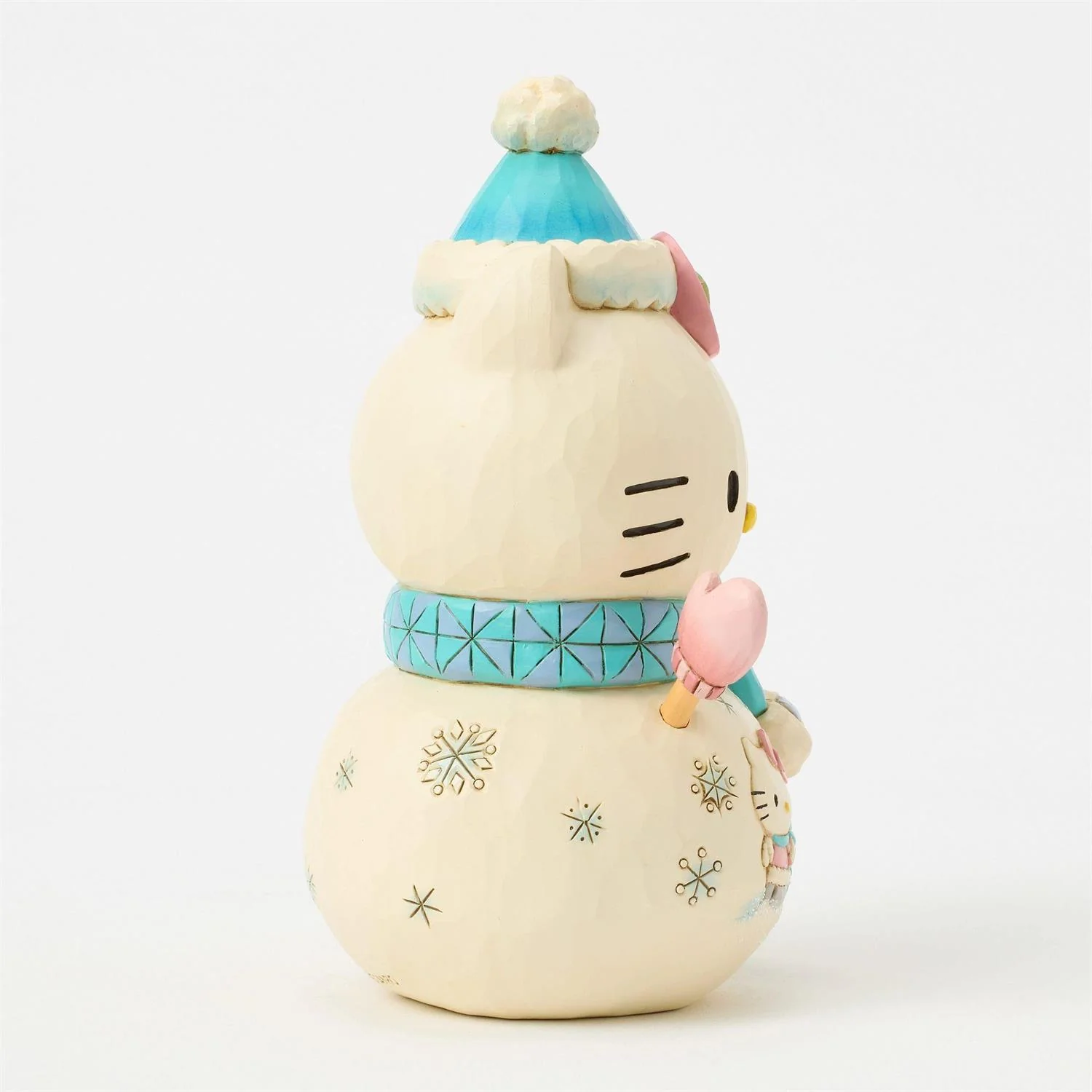 Hello Kitty Holiday Snowman Figurine (Jim Shore Sanrio Collection) - Image 3