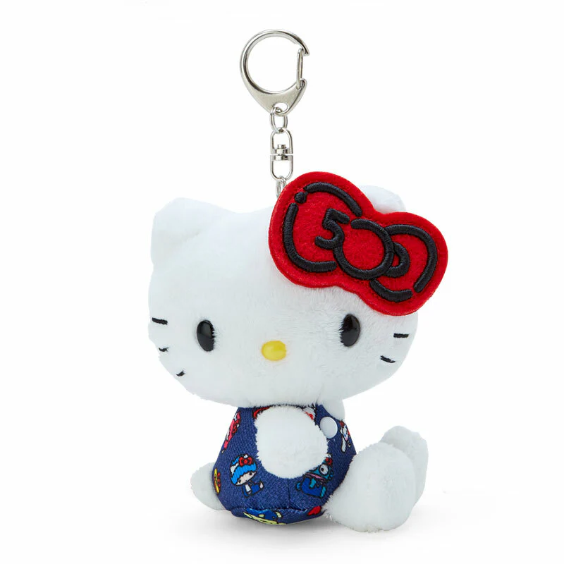 Hello Kitty Mascot Keychain Plush (Hello, Everyone! Series) - Image 2