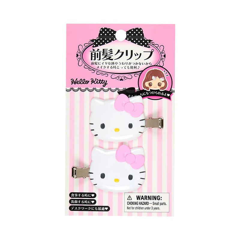 Hello Kitty Mini Hair Clip Set (Pink) - Image 2