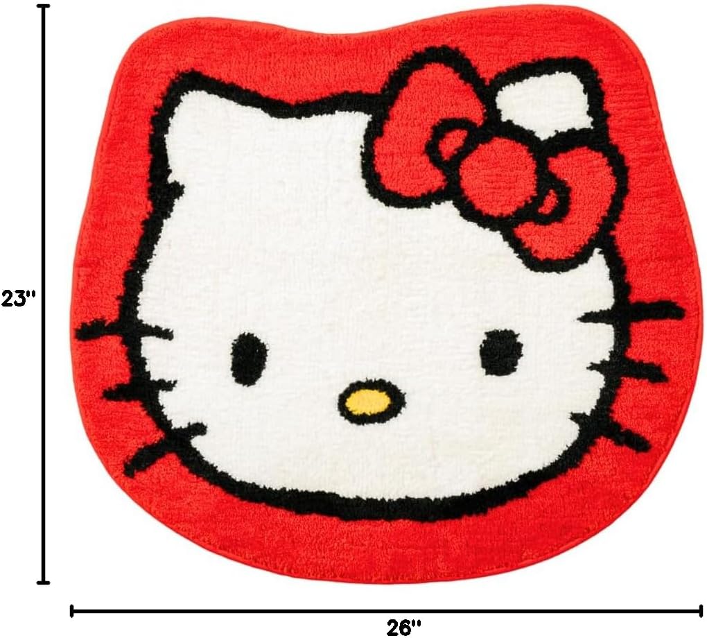 Hello Kitty Plush Bathroom Mat - Image 3