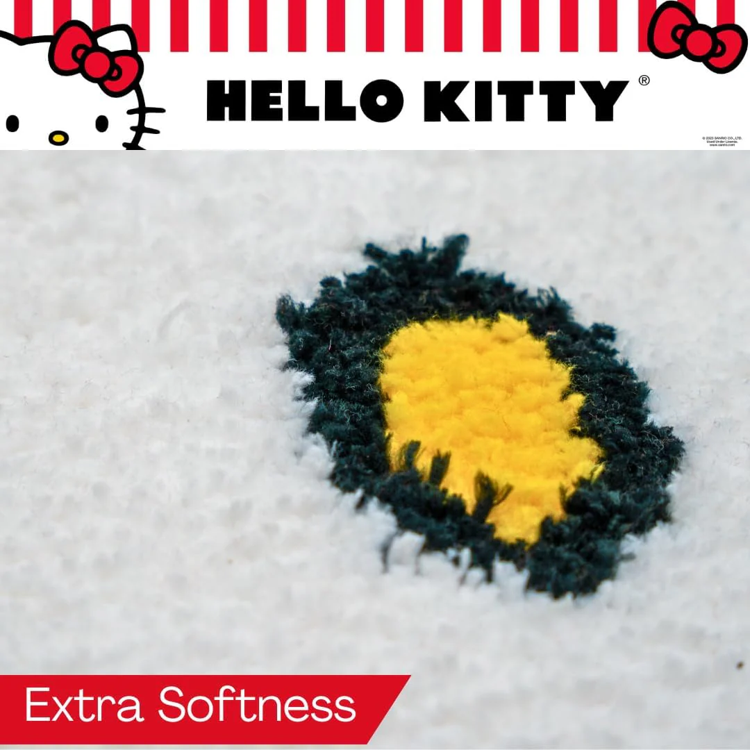 Hello Kitty Plush Bathroom Mat - Image 4