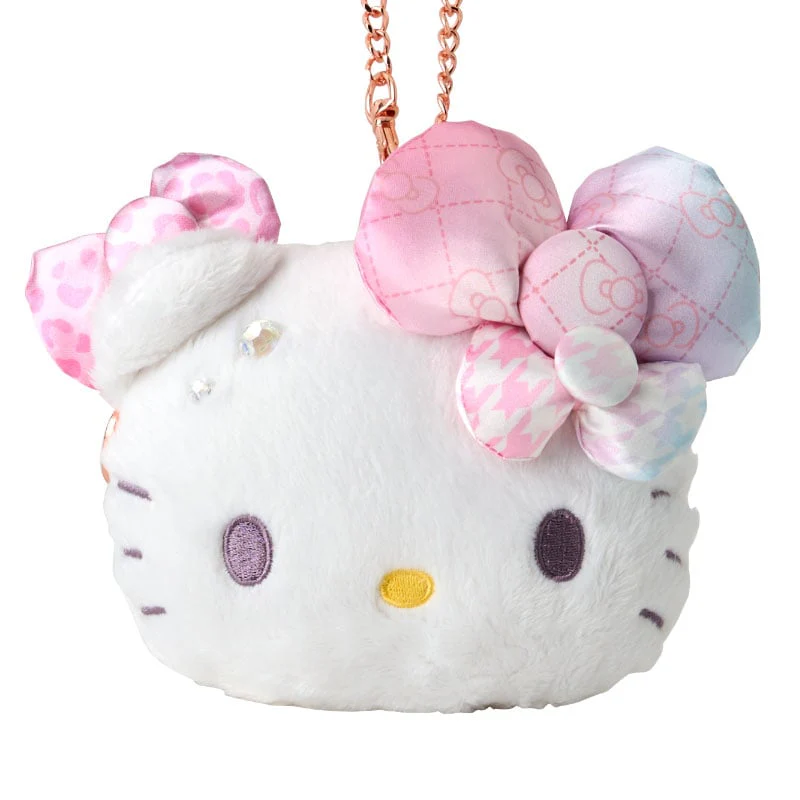 Hello Kitty Plush ID Card Holder 50th Anniv. (Fashionable Ribbons Series) - Image 3