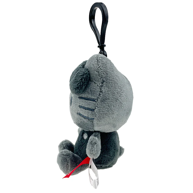 Hello Kitty Plush Mascot Clip (Ash Monochrome Series) - Image 2