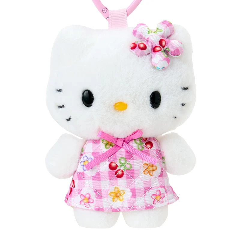 Hello Kitty Plush Mascot Keychain (Retro Quilt Series) - Image 2